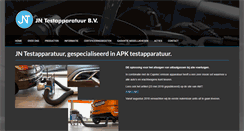Desktop Screenshot of jntestapparatuur.nl