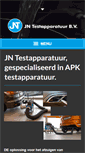 Mobile Screenshot of jntestapparatuur.nl
