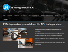 Tablet Screenshot of jntestapparatuur.nl